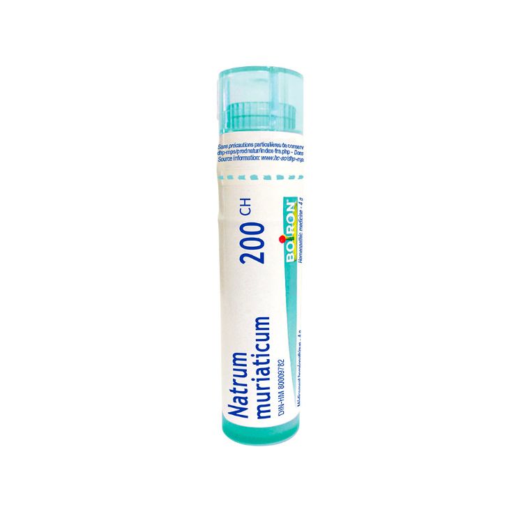 Boiron, Natrum Muriaticum, 200CH, 80 pellets