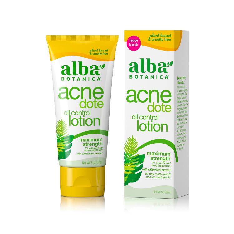 美国Alba Botanica ACNEdote控油乳液 57g 滋润肌肤 预防长痘 含2%水杨酸