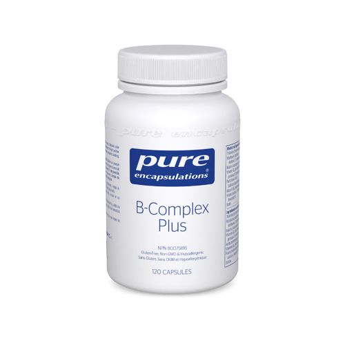 Pure Encapsulations, B-Complex Plus, 120 Vegetarian Capsules
