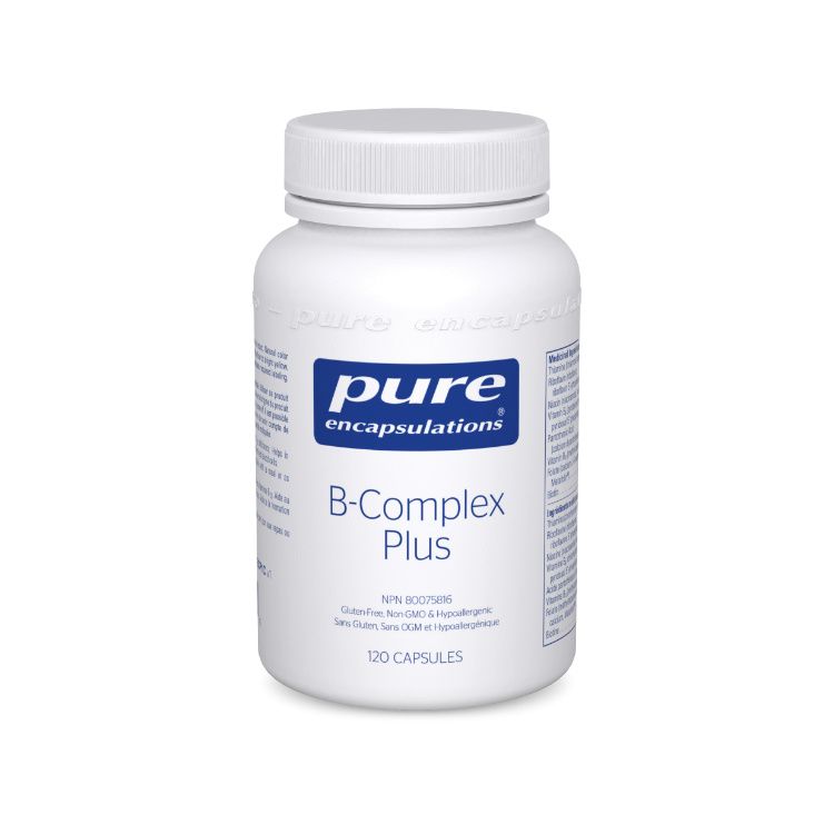 美国Pure Encapsulations B族维生素 120粒 支持神经系统 促进正常代谢