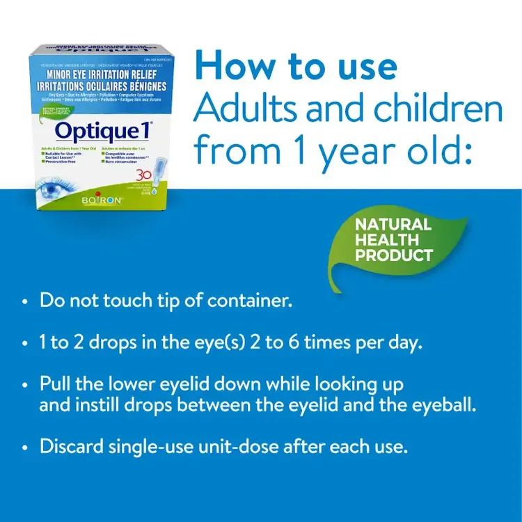 Boiron, Optique1, 30 Doses