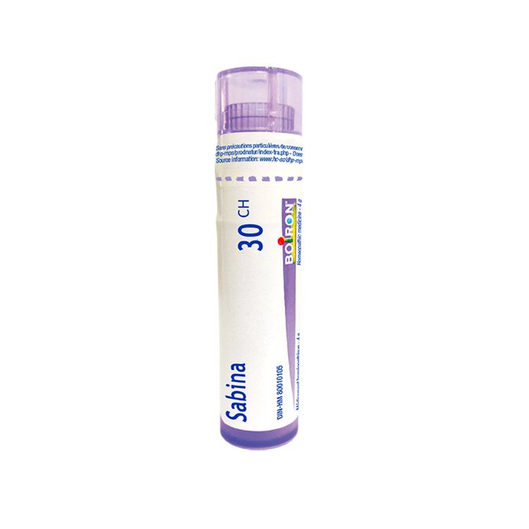 Boiron, Sabina, 30CH, 80 pellets