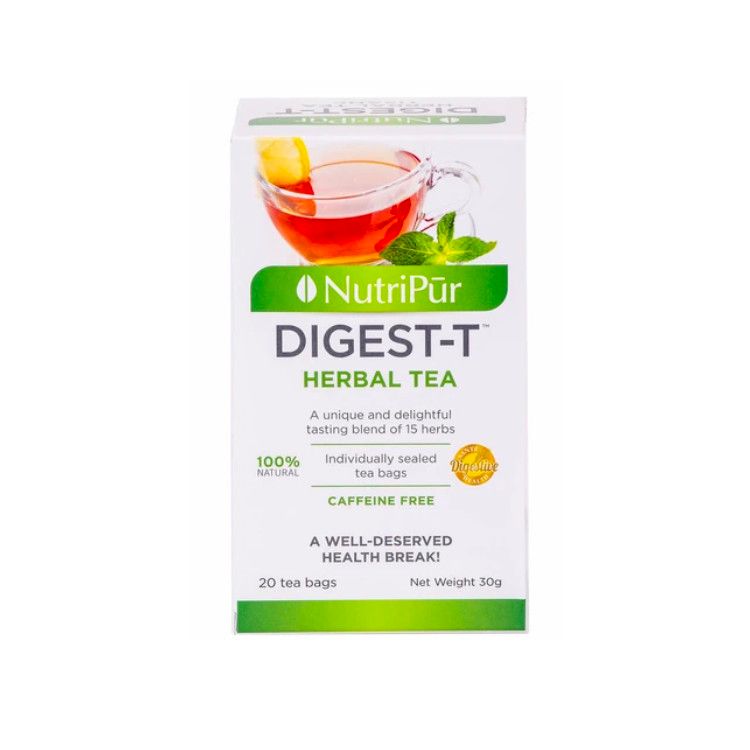 NutriPur, DIGEST-T Herbal Tea, 20 Bags