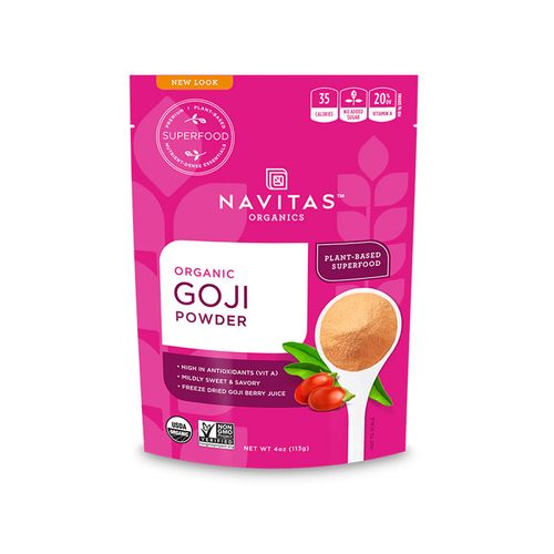 美国Navitas有机枸杞粉 113克 富含矿物质维生素A 可加入酸奶等饮品中