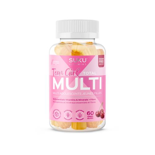 SUKU, Teen Girl Total Multi, 60 Gummies