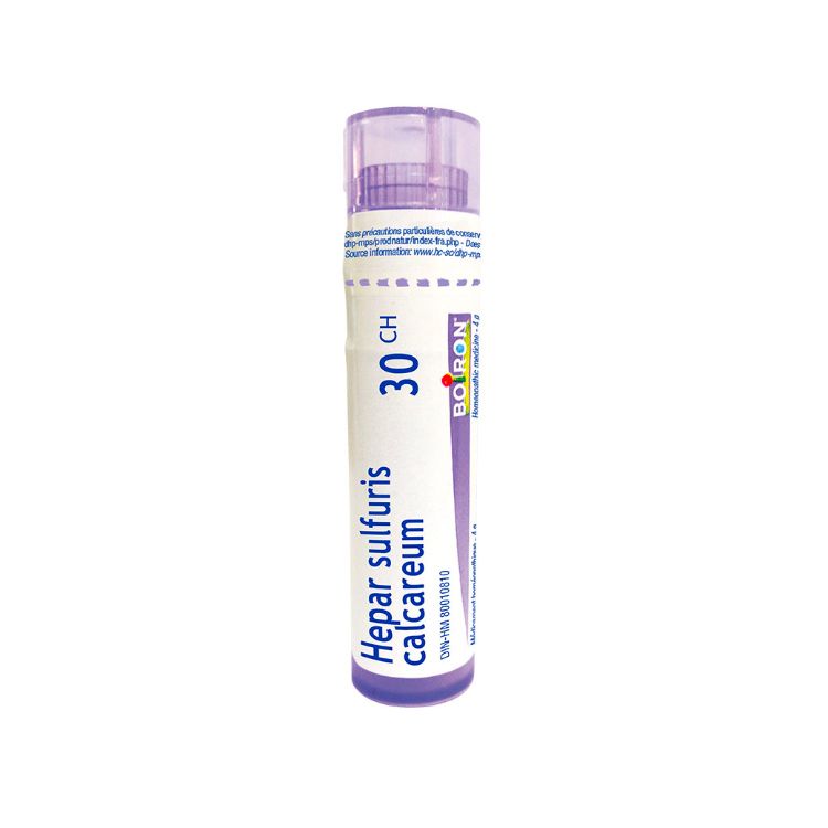 Boiron, Hepar sulphuris calcareum, 30CH, 80 pellets