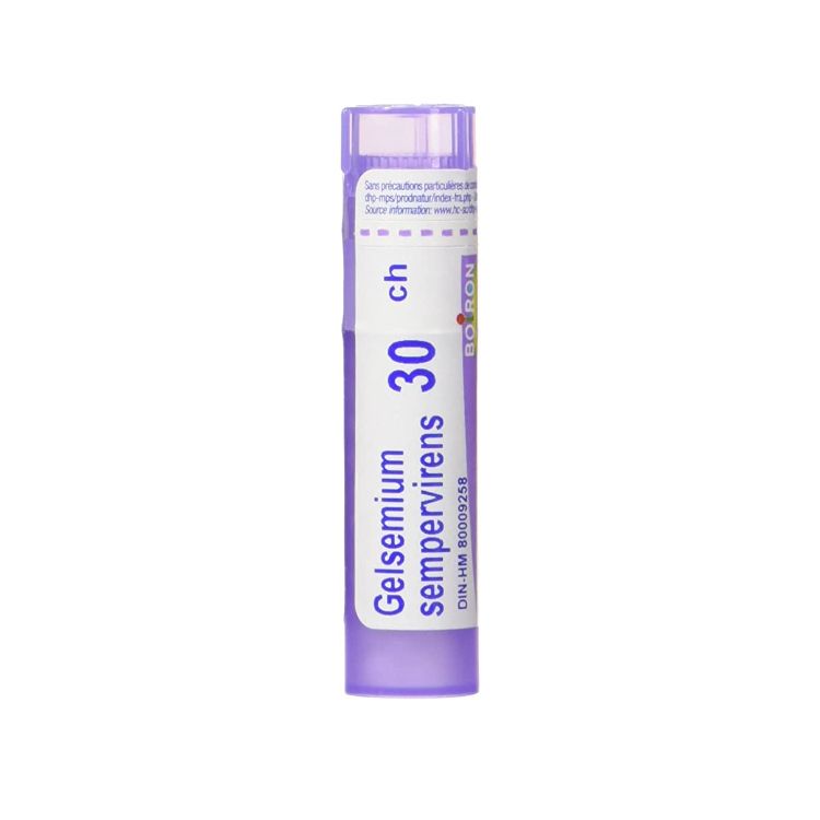 Boiron, Gelsemium sempervirens, 30CH, 80 pellets