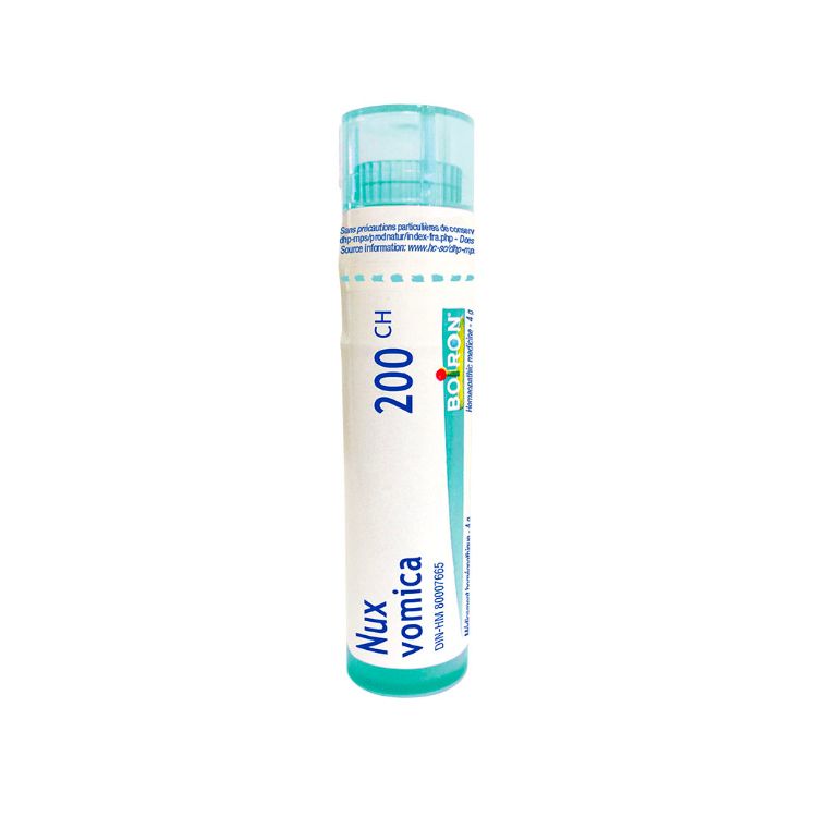 Boiron, Nux vomica, 200CH, 80 pellets