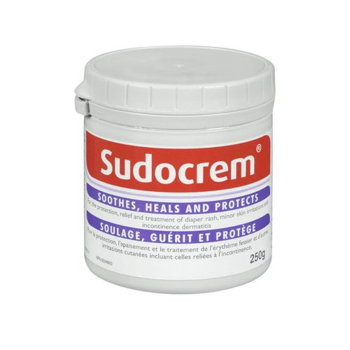 英国Sudocrem新生儿屁屁霜 抗菌舒敏护臀膏 去红屁屁 清洁毛孔 250克 加拿大卫生部认证版