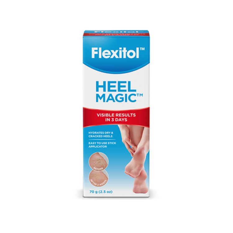 澳大利亚Flexitol足跟修复膏 70克 专门针对足跟部干燥皲裂 1天快速起效 2周基本修复