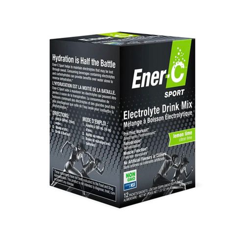 Ener-C, Sport Electrolyte Drink Mix, Lemon Lime, 12pk