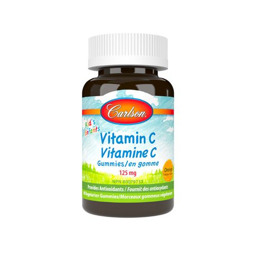 Carlson Laboratories, Kids Vitamin C, 60 Gummies