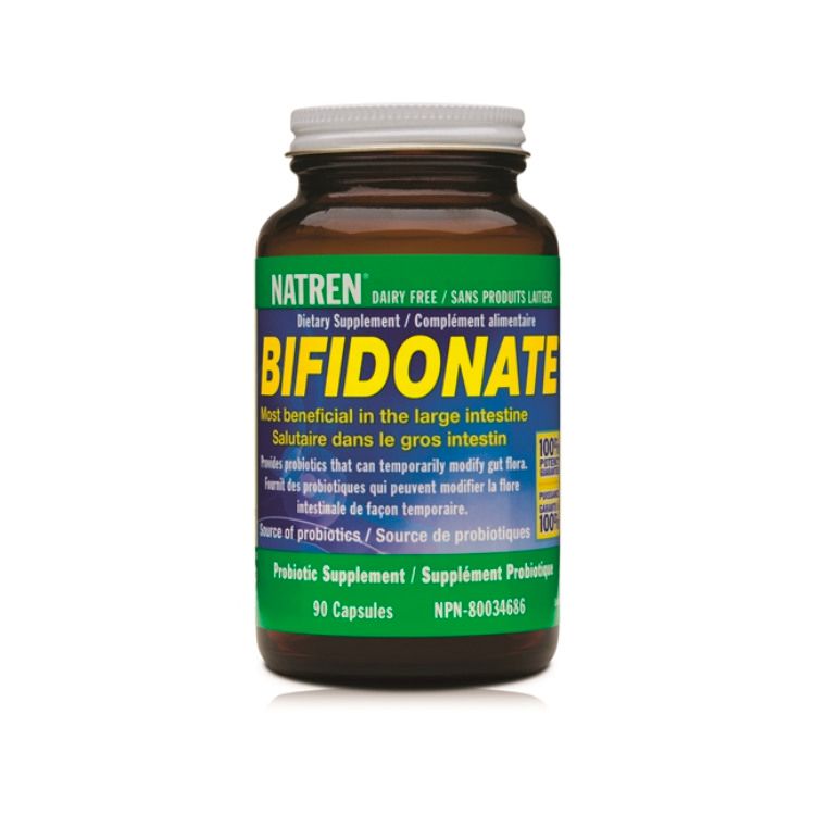 美国Natren Pro Bifidonate双歧杆菌Malyoth超级菌株胶囊 90粒 Natren三阶段定植二阶段菌株