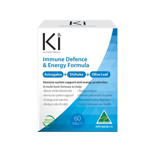Martin & Pleasance, Ki, Immune Defence & Energy Formula, 60 Tablets