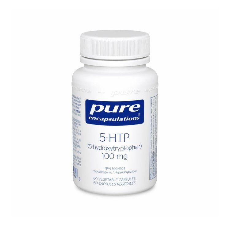 美国Pure Encapsulations 5-HTP胶囊 100毫克/60粒 改善睡眠 保持情绪平衡