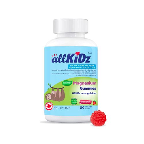 allKiDz, Magnesium Gummies, 80 Counts