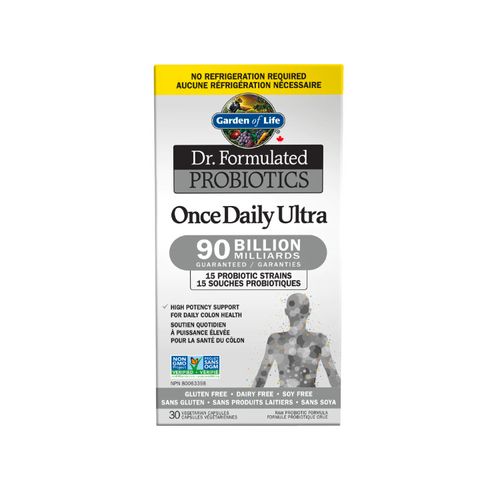 Garden of Life, Dr. Formulated Probiotics, Once Daily Ultra, 30 Capsules