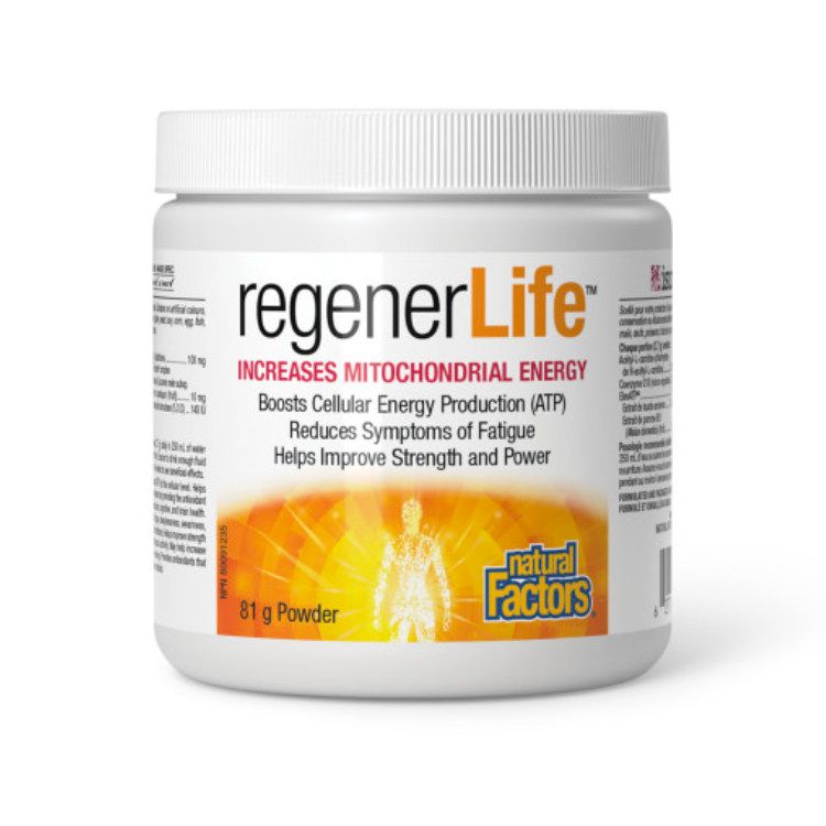 Natural Factors, regenerLife, 81g