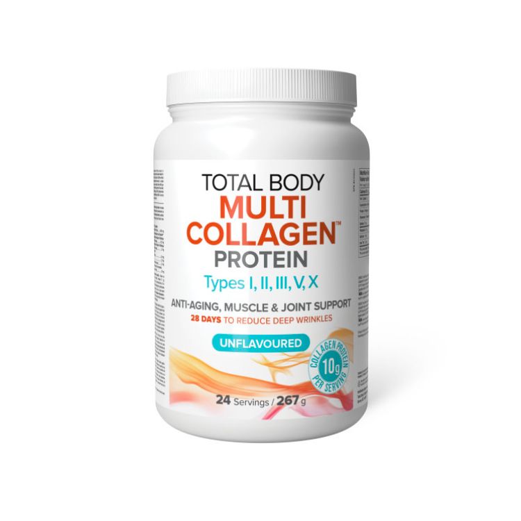 Natural Factors, Total Body Multi Collagen, Types I, II, III, V, and X, 81g