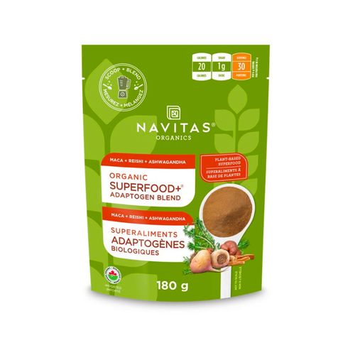Navitas Organics, Superfood+, Adaptogen Blend, 180g