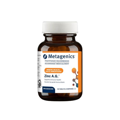 Metagenics, Zinc A.G., 60 Tablets