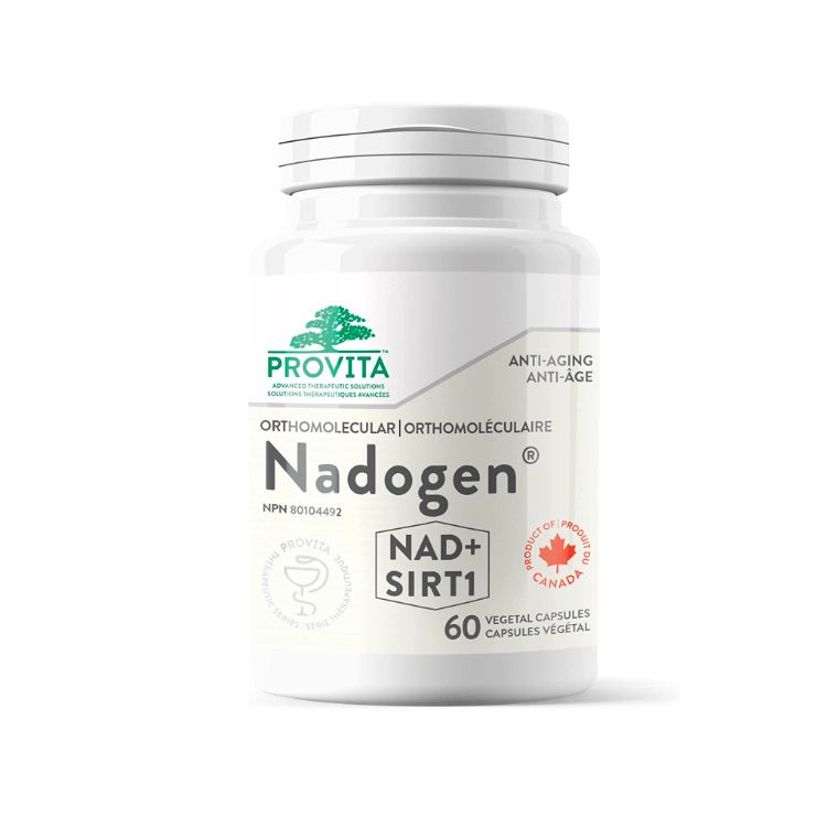 加拿大Provita Nadogen抗衰老胶囊 60粒 提升体内NAD+水平 缓解疲劳 延缓衰老
