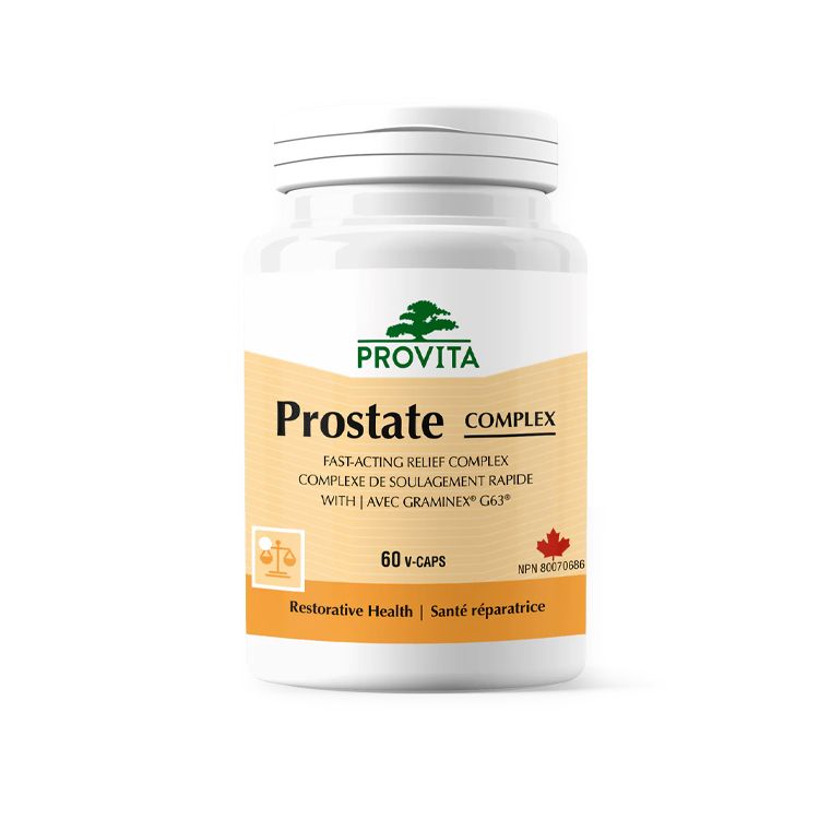 加拿大Provita前列腺复合强化养护胶囊 60粒 23种精选成分协同起效 欧洲自然疗法专家推荐