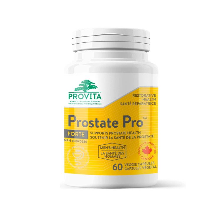 加拿大Provita前列腺复合强化养护胶囊 60粒 23种精选成分协同起效 欧洲自然疗法专家推荐