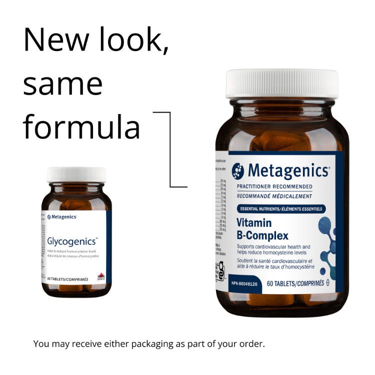 Metagenics, Vitamin B-Complex, 60 Tablets