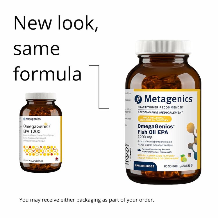 Metagenics, OmegaGenics EPA 1200, 60 Softgels