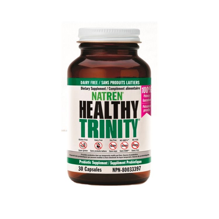 Natren, Healthy Trinity, Dairy-Free, 30 caps