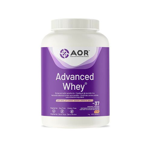 AOR, Advanced Whey, Vanilla, 1kg