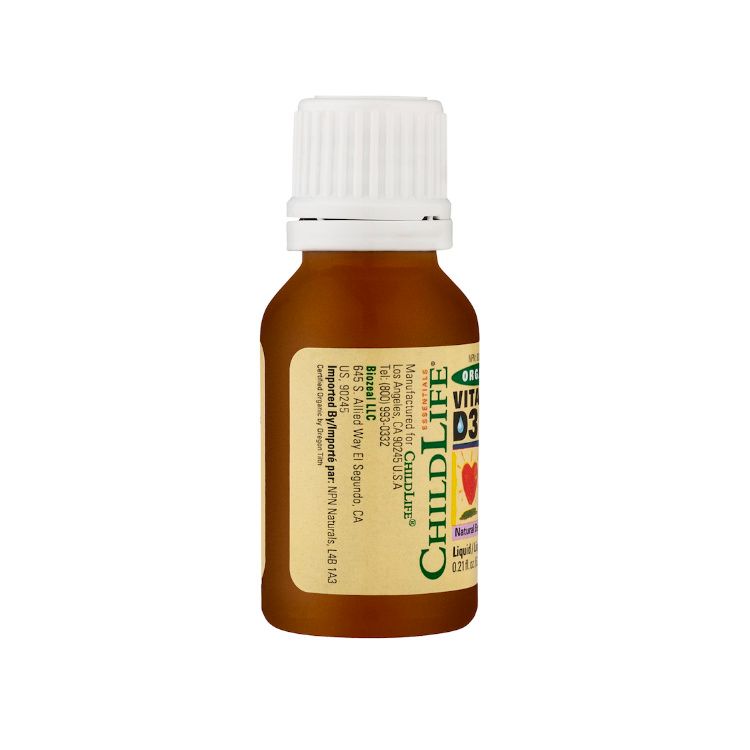 ChildLife, Organic Vitamin D3 Drops, 6.25ml