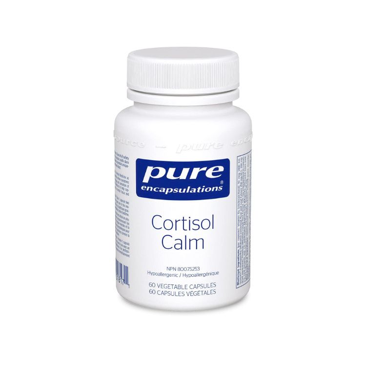 美国Pure Encapsulations草本减压胶囊 60粒 红景天/南非醉茄组合 减轻压力 改善认知功能