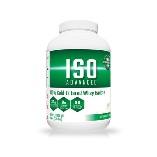 Pro Line, ISO Advanced, 100% Cold-Filtered Whey Isolate Protein, Unflavoured, 800g