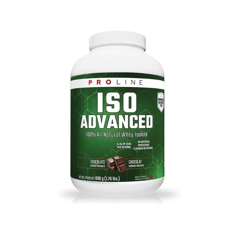Pro Line, ISO Advanced, 100% Cold-Filtered Whey Isolate Protein, Chocolate, 800g