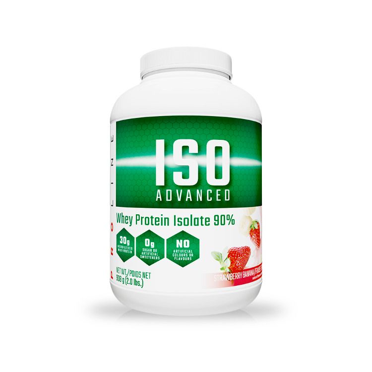 Pro Line, ISO Advanced, 100% Cold-Filtered Whey Isolate Protein, Strawberry, 800g