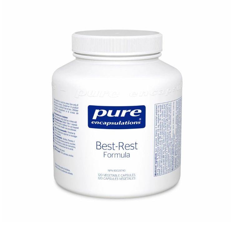 Pure Encapsulations, Best-Rest Formula, 120 Vegetarian Capsules - Pure Encapsulations | Lifeplus Natural Health