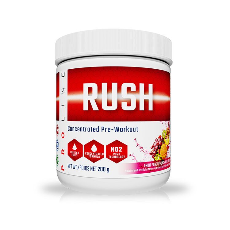 加拿大ProLine RUSH Pre-workout氮泵 30次量 混合水果味 提升运动表现