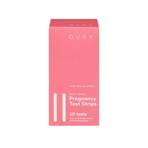 Ovry, Early Result Pregnancy Test Strips, 10 Strips