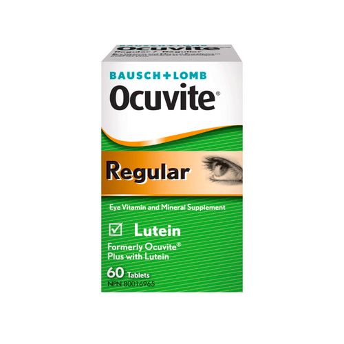 BAUSCH+LOMB, Ocuvite, Eye Vitamin & Mineral Supplement, 60 Tablets