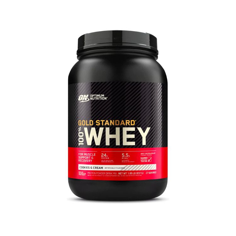 Optimum Nutrition, Gold Standard 100% Whey Protein, Cookies & Cream, 2lb