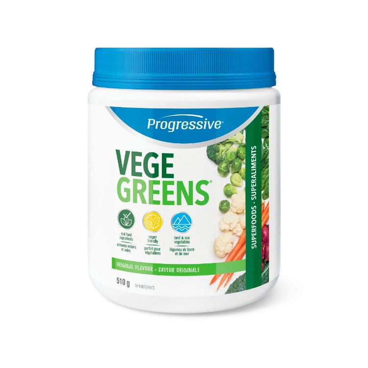 加拿大Progressive蔬菜青汁粉 原味/510克 8大类60种精选蔬菜组合 提升能量 帮助排毒