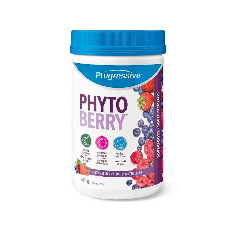 Progressive, PhytoBerry, Natural Berry, 450g