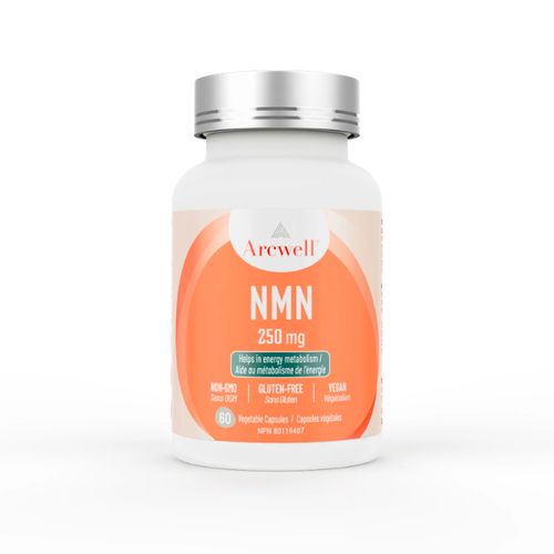 加拿大Arcwell烟酰胺单核苷酸NMN胶囊 250mg/60粒 99%纯度 提升NAD+水平 对抗衰老