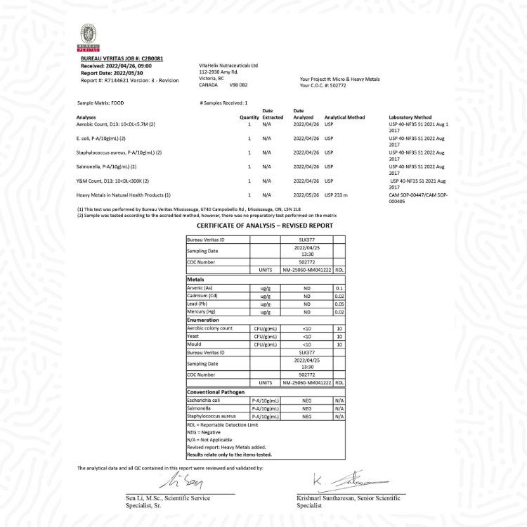 加拿大Arcwell烟酰胺单核苷酸NMN粉 15克/60天量 99%纯度 提升NAD+水平 对抗衰老