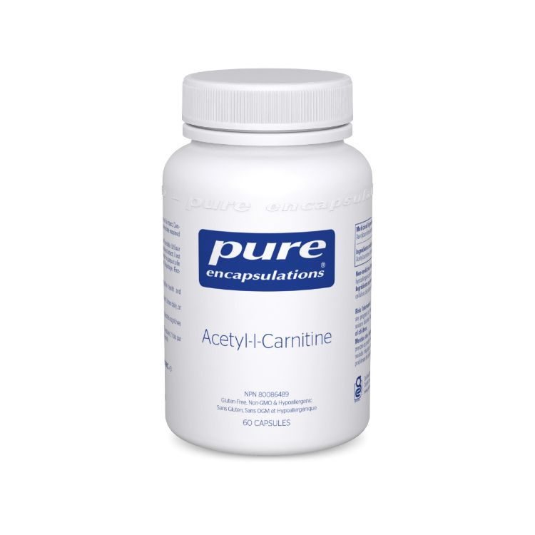 Pure Encapsulations, Acetyl-l-Carnitine, 60 Capsules