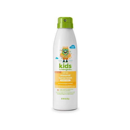 Babyganics, Kids SPF 50+ Mineral Sunscreen Continuous Spray, 6oz