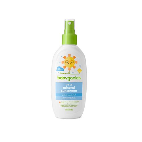 Babyganics, Kids SPF 50+ Mineral Sunscreen Spray, 177ml