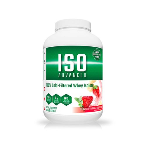 Pro Line, ISO Advanced, 100% Cold-Filtered Whey Isolate Protein, Strawberry, 2kg